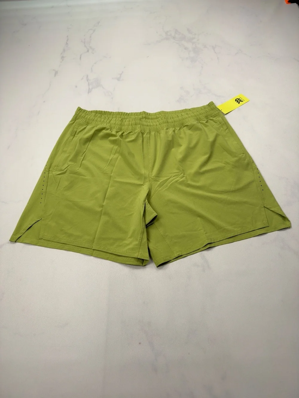 All in Motion Athletic Shorts Green Lightweight Stretch Lot of 2 - Mens XL NWT